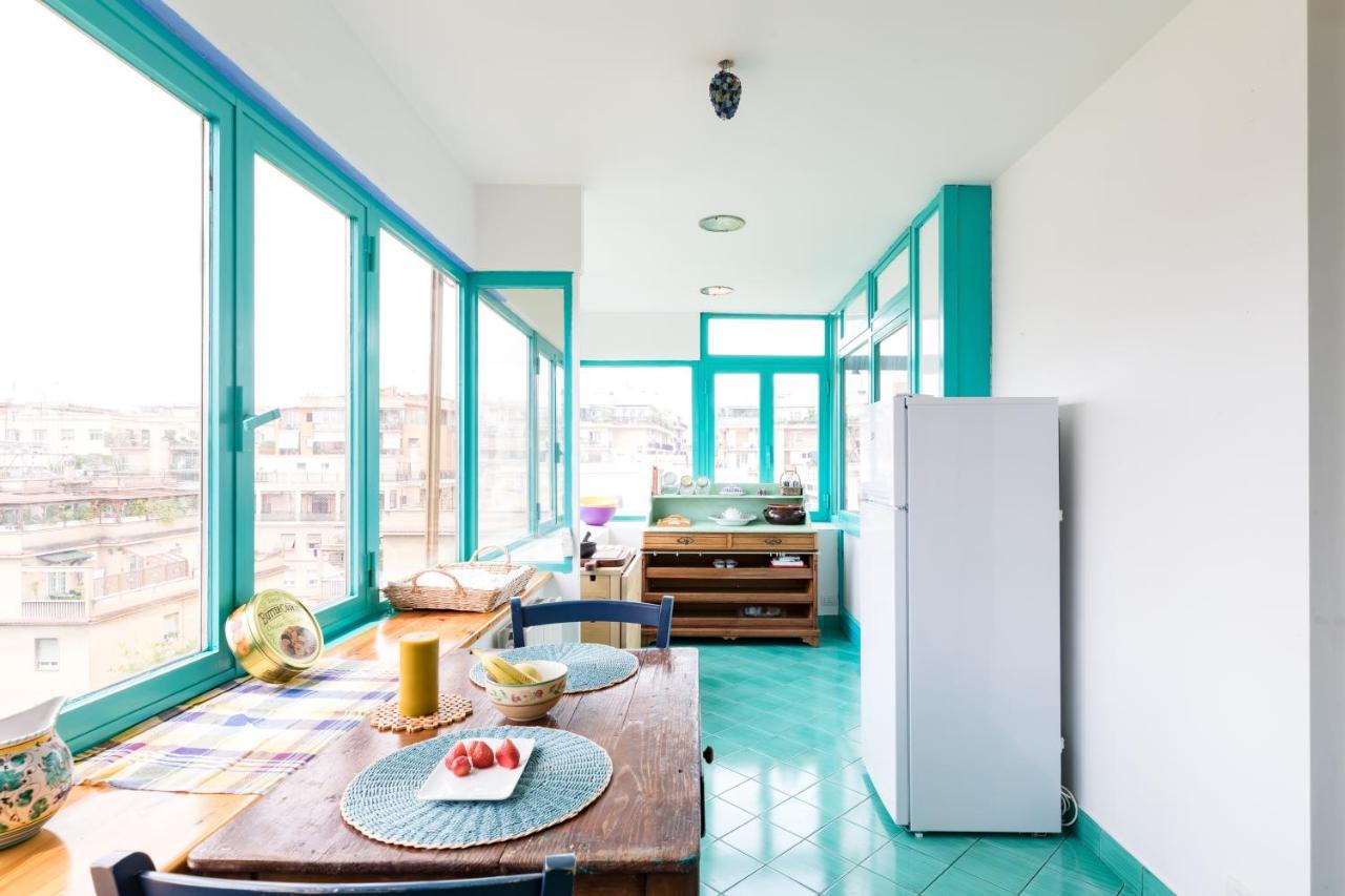Rome Top Floor With Terrace Exterior photo